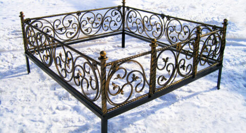 Ритуальные кованые изделия